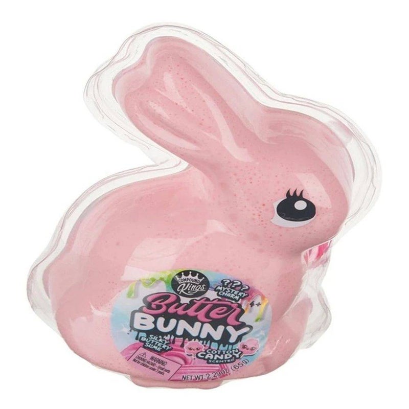Compound Kings Butter Bunny Cotton Candy Silky Buttery Slime (65 g, Pink)